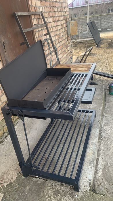 Мангал лофт новый