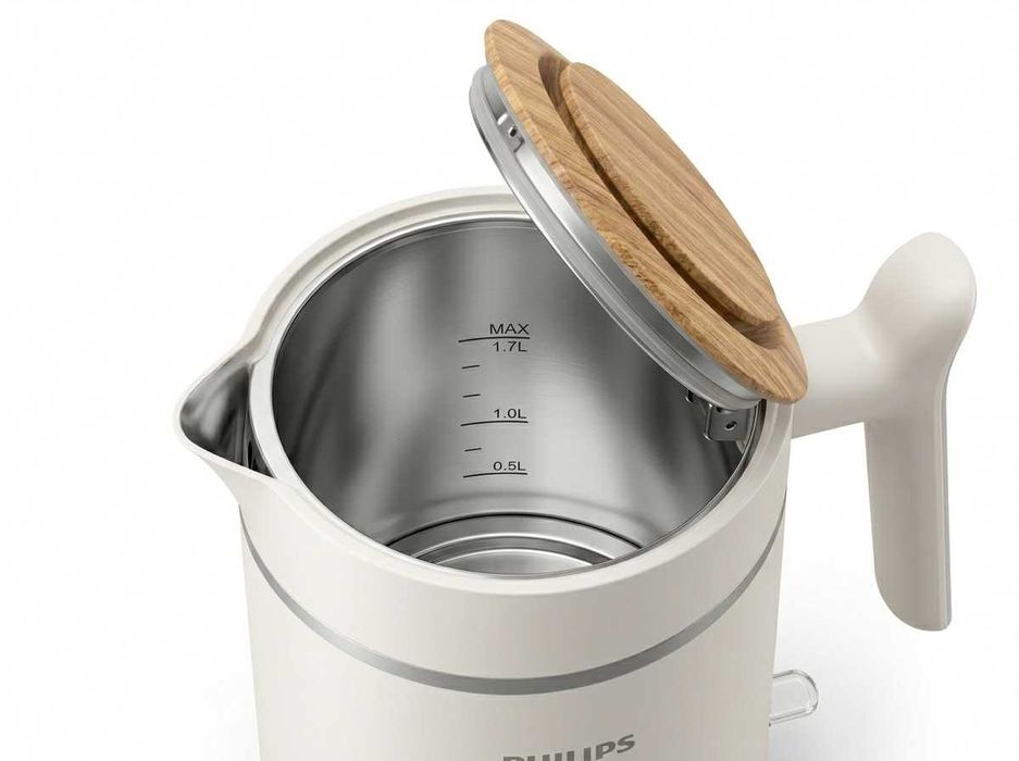 Електрическа кана Philips Eco Conscious HD9365/10 (1.7 л, 2200W) – Отлично състояние