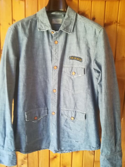 Cămașă bărbați Mango Man Xl blugi