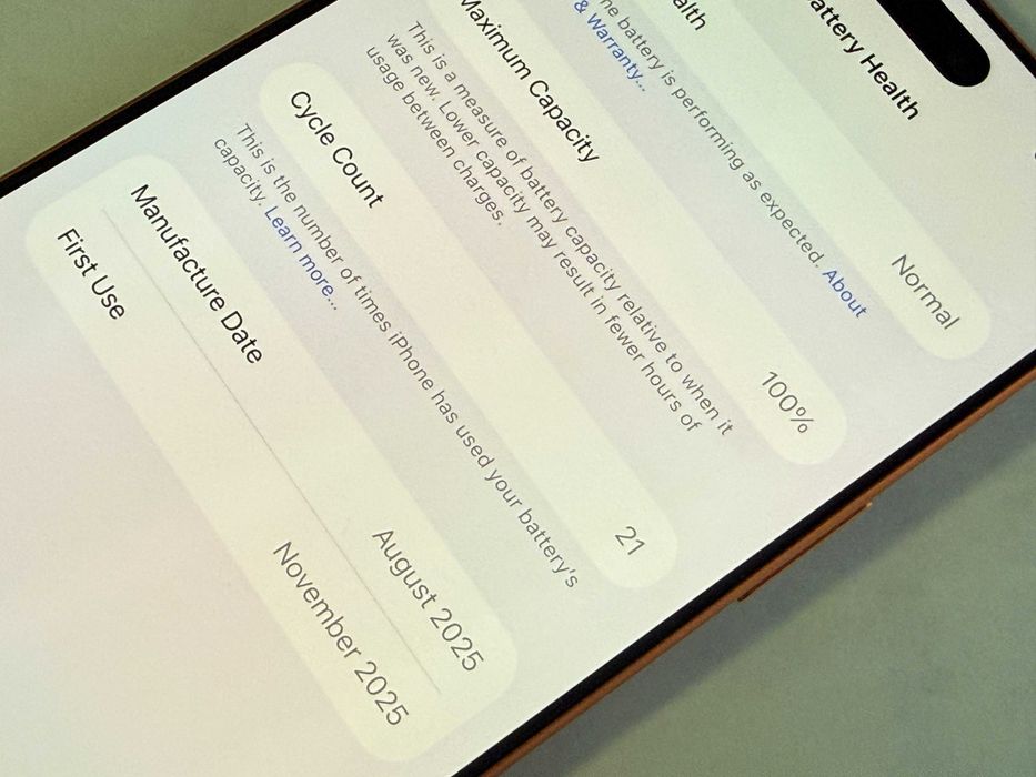 iPhone 17 Pro Max 1Tb Esim.Гаранция