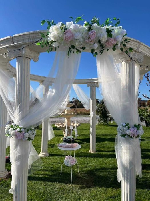 Елегантен комплект сватбена декорация (36 артикула), готов за събитие