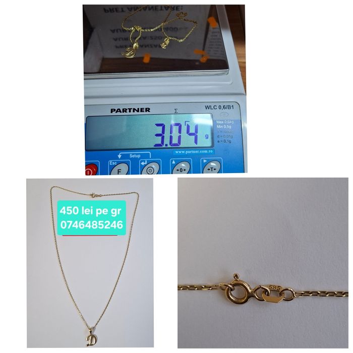 Lanț Aur 14k.   Nu trimit prin curier