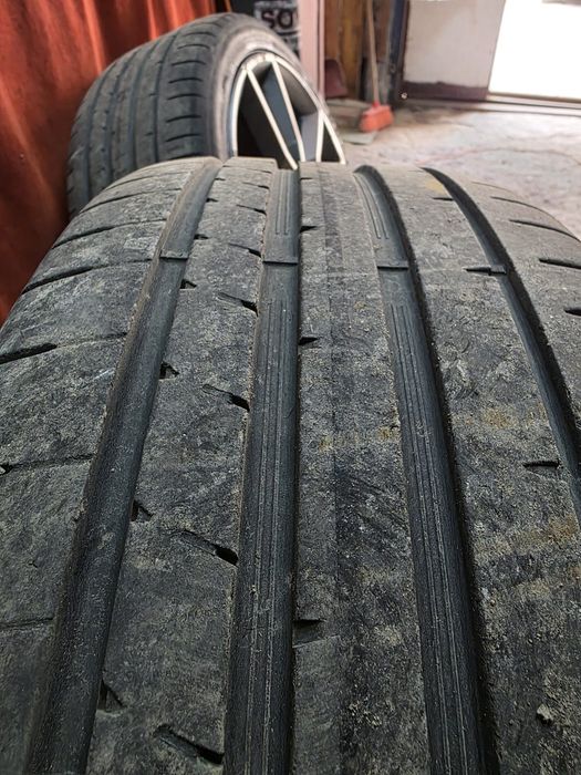 Jante aliaj cu anvelope 5x112 R18 Skoda VRS!