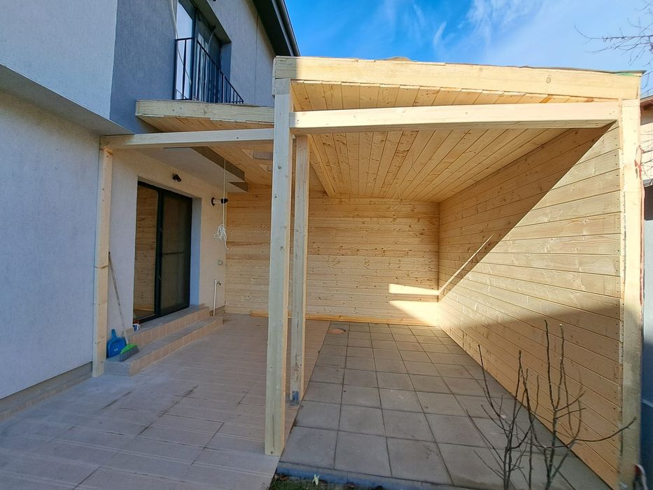 Terasa , foisor , pergola , magazie , carport , casuta de gradina