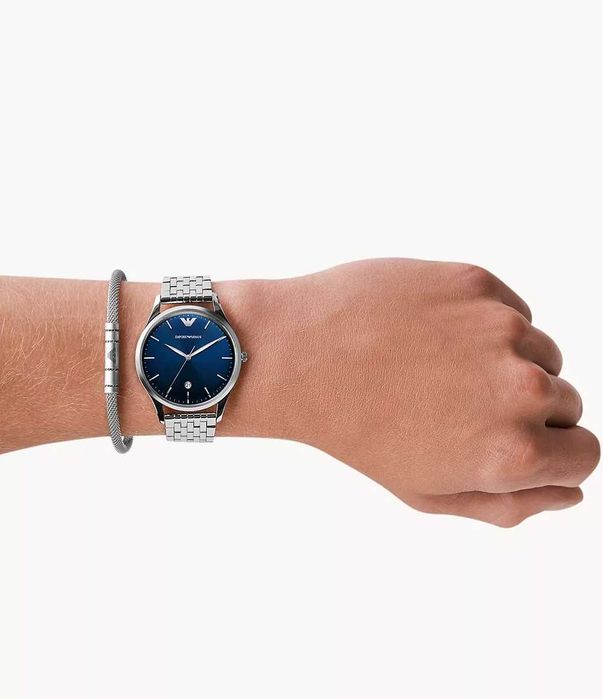 часовник + гривна комплект EMPORIO ARMANI