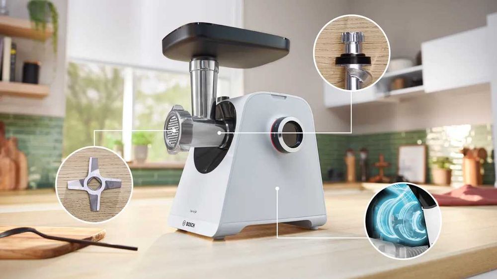 Месомелачка Bosch MultiPower MFWS420W Серия 4