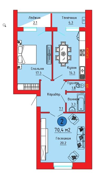 Продается 1-2-3х комн.кв! Черн. Ст аэр.