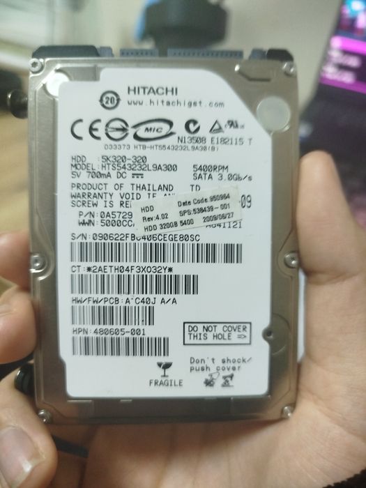 Жёсткий диск  на 300гб