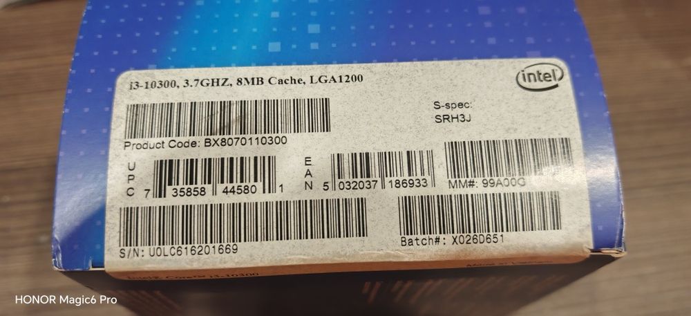 I3 10300 intel процесор s.1200