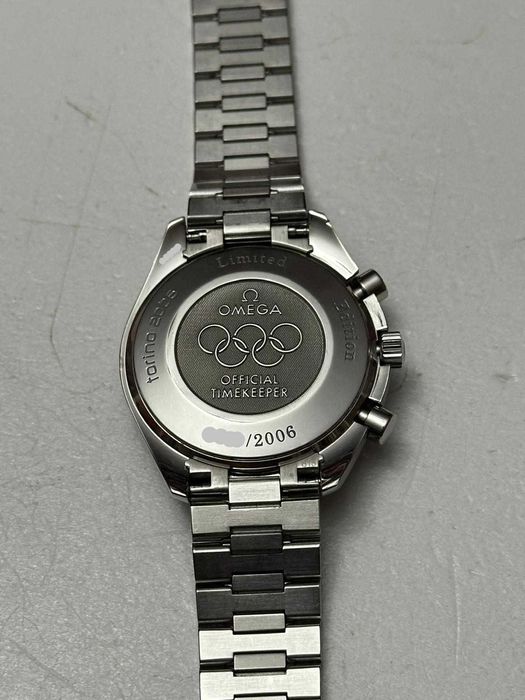 CEAS OMEGA SPEEDMASTER - Torino Olympics - Ref. 3538.30 - Lim 2006 buc