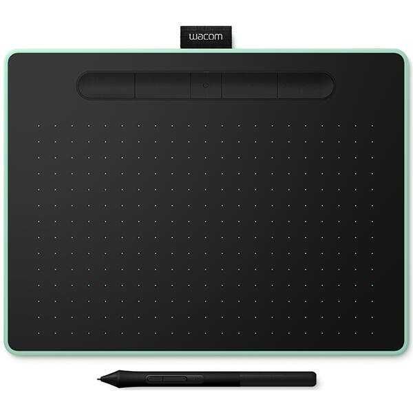 Tableta grafica WACOM Intuos M Bluetooth CTL-6100WLE-N, Pistachio