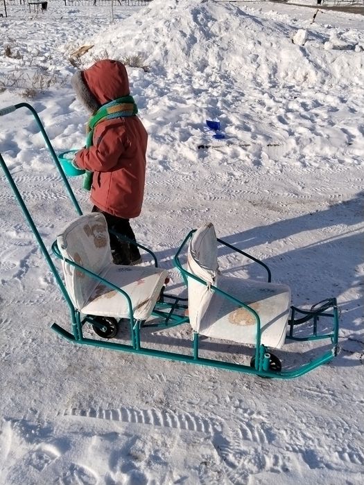 Продам двухместные сани