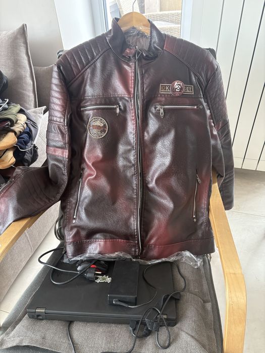 Ново кожено яке XL