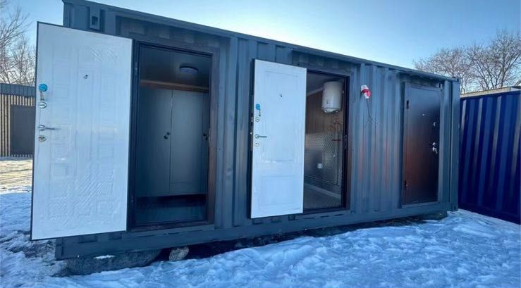 Модульный туалет для рабочих