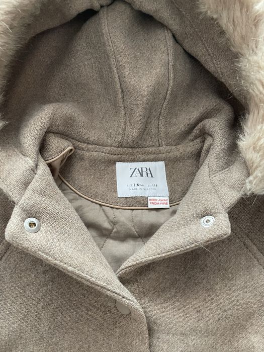 Лот Детско зимно яке и детско палто ZARA 116