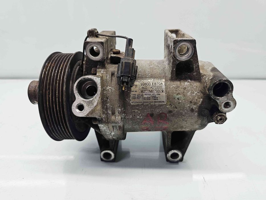 Compresor clima Nissan Navara (D40) [Fabr 2005-2014] 92600 EB70A 2.5 D