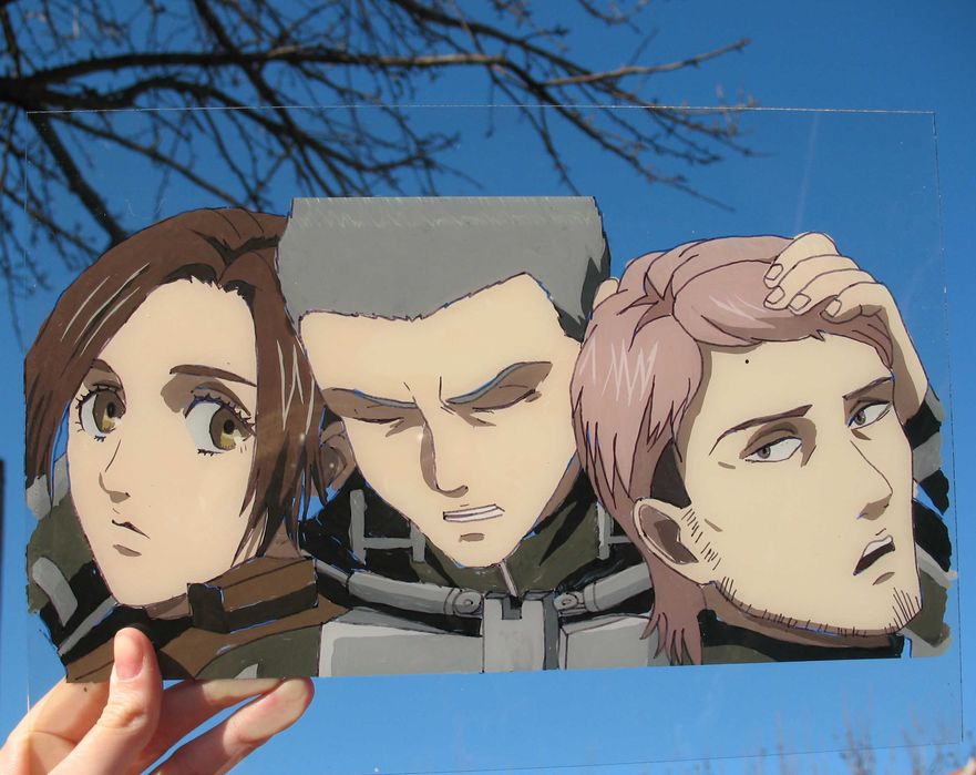 /Anime Glass Painting - Аниме картини на стъкло/