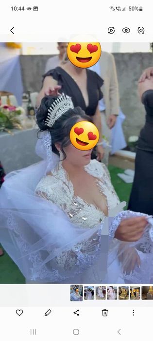 Rochie de mireasa tip sirena