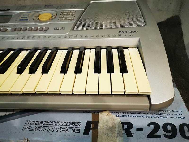 компютърна миди клавиатура YAMAHA PSR-290 синтезатор с 5 октави