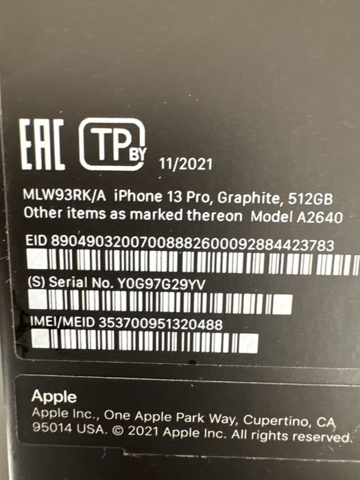 Продам IPhone 13Pro в Идеальном состоянии!