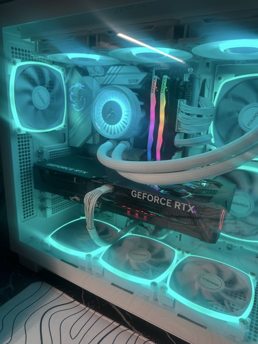 Компьютер новая мощная сборка для монтажа 4К и Игр на максимум