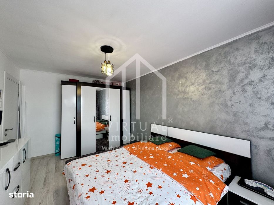 Apartamet cu 3 camere, 61mp utili+2 balcoane, etaj 3, mobilat Selimbar — fotografia 3