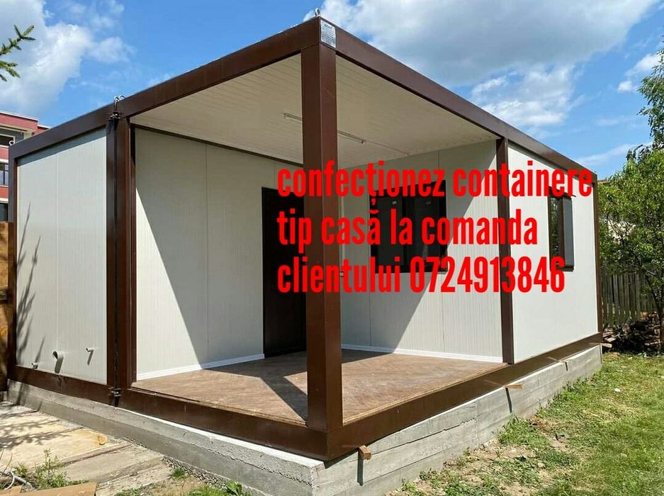 Vand containere la comanda clientului fără avans trimit în toată țara