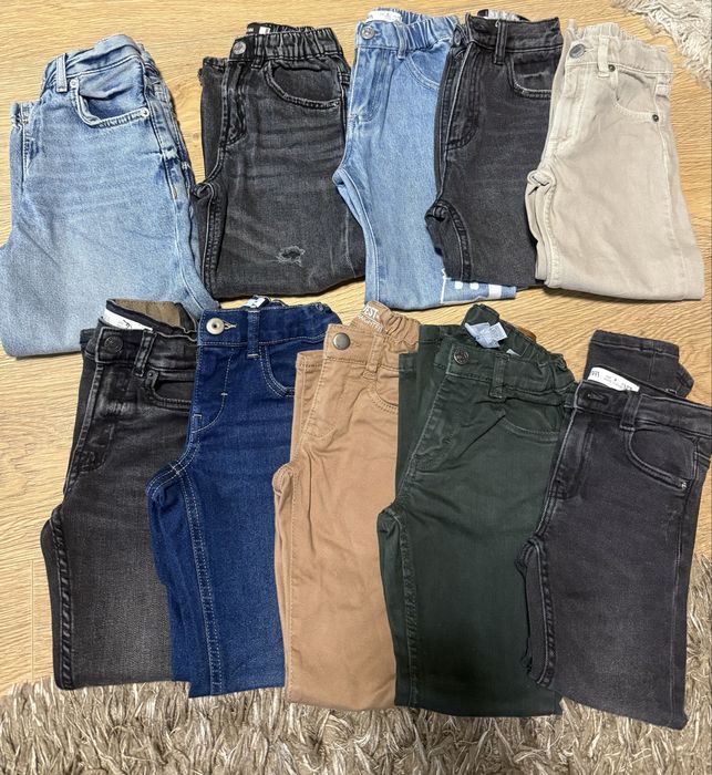 Зара/Майорал/Guess панталони, тениски, яке
