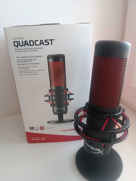 Микрофон HyperX черный