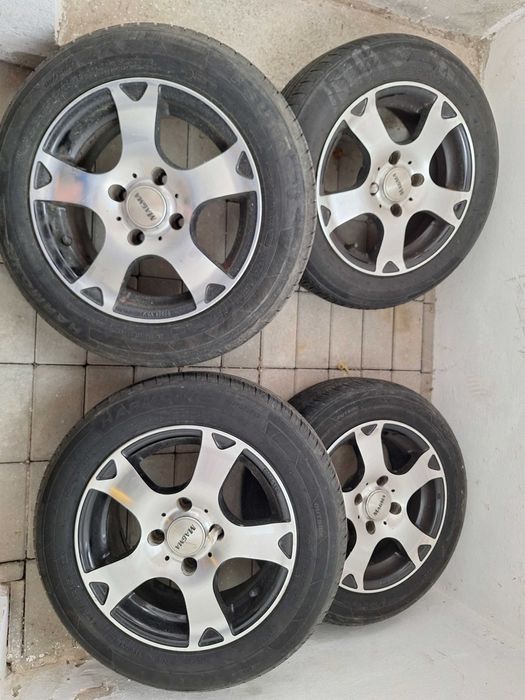 Anvelope iarna si vara cu jante aluminiu R 14 Ford, Renault, Citroen, Peugeot