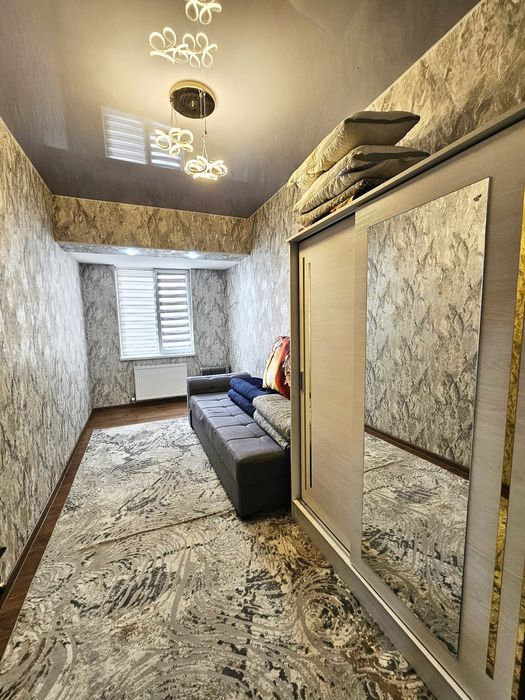 Гиштли домда кенг 2 хонали квартира 87 м² лифт ва газ бор файзобод