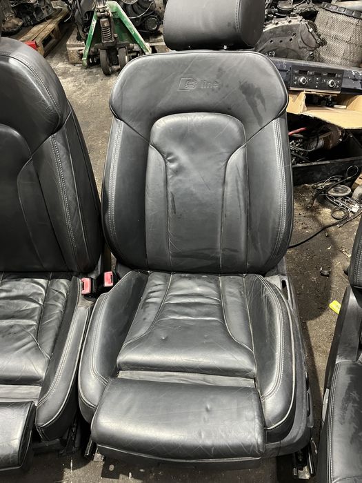 кожен салон s line audi q7 7l