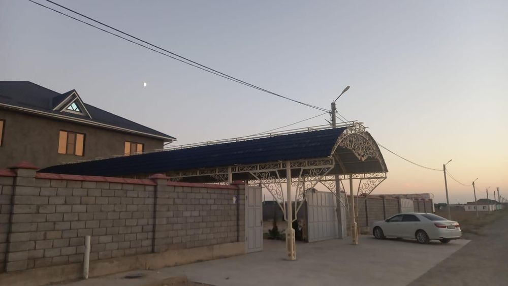 Навес шарбак рещетка