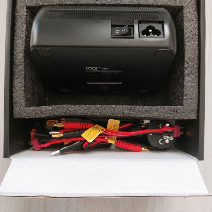 Професионално Смарт Зарядно HTRC T400 Pro Duo 400W | Dual Channel