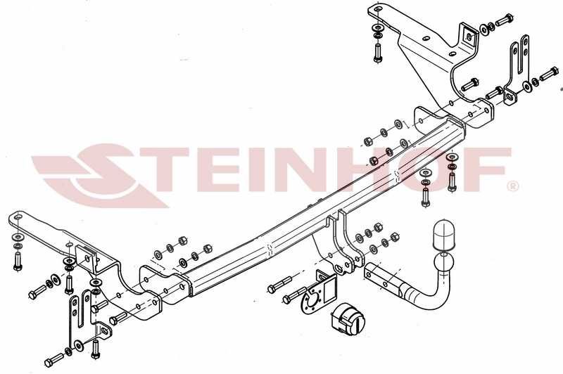 Нов теглич за Тойота Рав 4  2006-2013 / Toyota Rav 4 III 2006-2013
