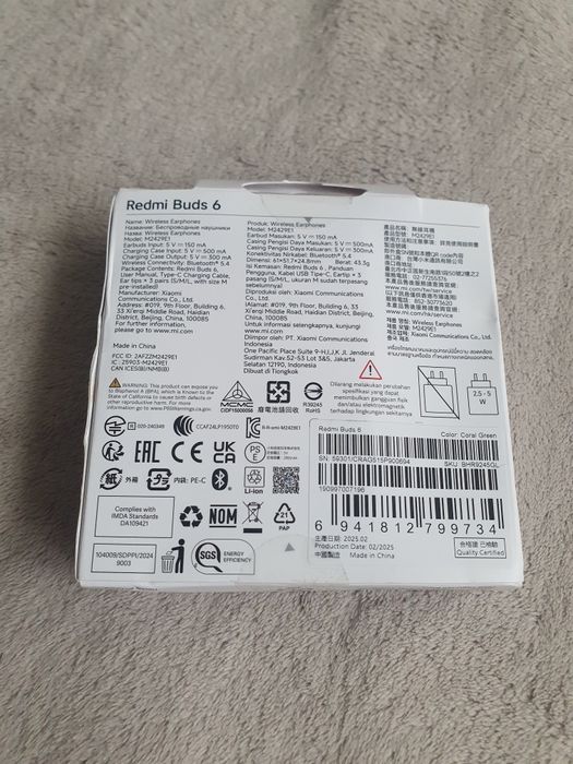 Casti Wireless Redmi Buds 6 Noi Sigilate