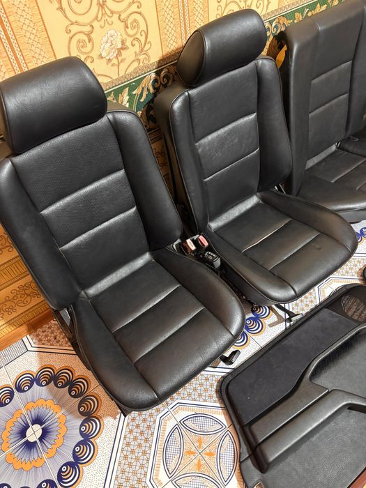 Салон w202 кожа