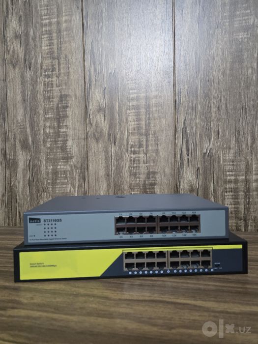 Svitch Gigabyte 16 port 2 штук