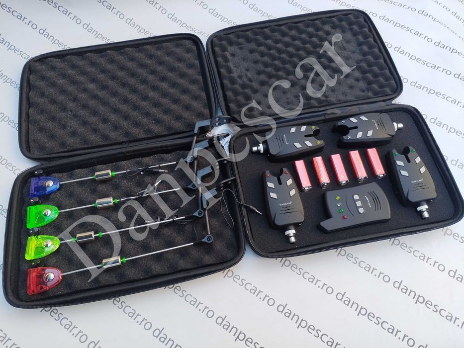 Set 4 Avertizori cu Statie Wind Blade 526 cu 4 swingeri mk2 si penare