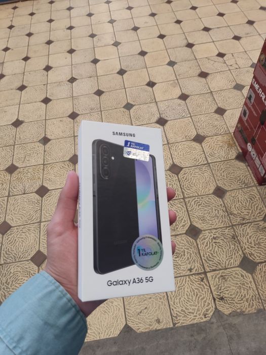 Samsung Galaxy A36 5G – Yangi, Qadoqlangan, Rasrochka 3–24 Oy