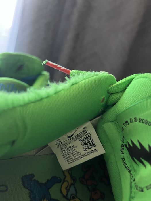 Nike dunk grateful dead