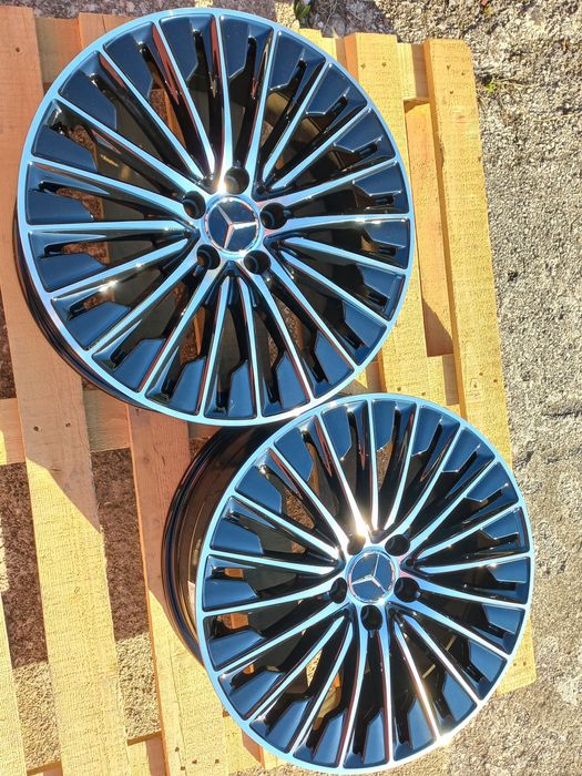 20 Mercedes /AMG 8.5j et38 9.5j et48 W221 W222 W223 Black Polish Нови