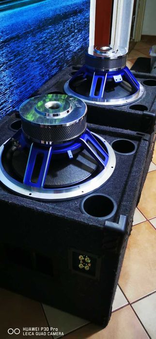 Subwoofer auto sau petreceri dj, 800w rms 2ohm 38cm