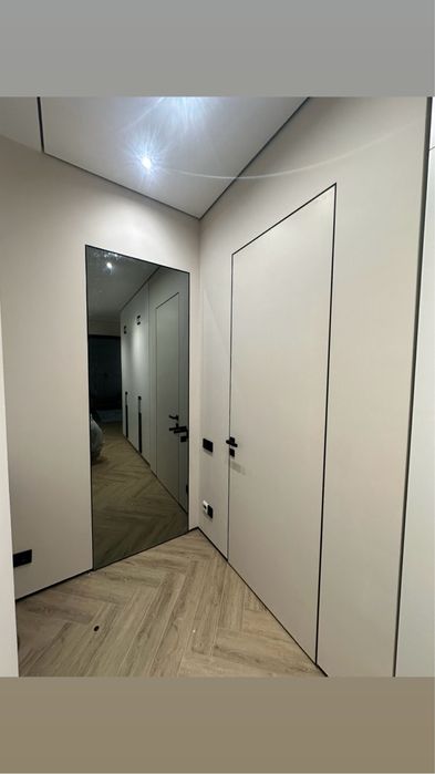 Установка скрытых дверей