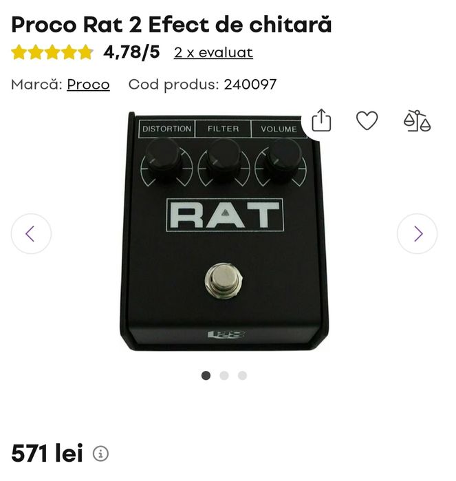 Pedalboard  Chitara Pedale efecte