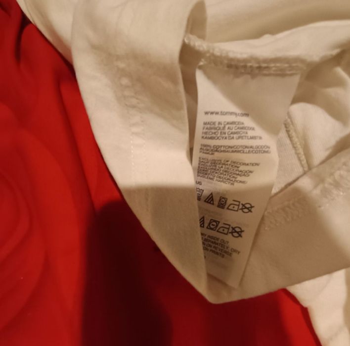 Tricou cu mânecă lungă subțire Tommy Hilfiger originalM