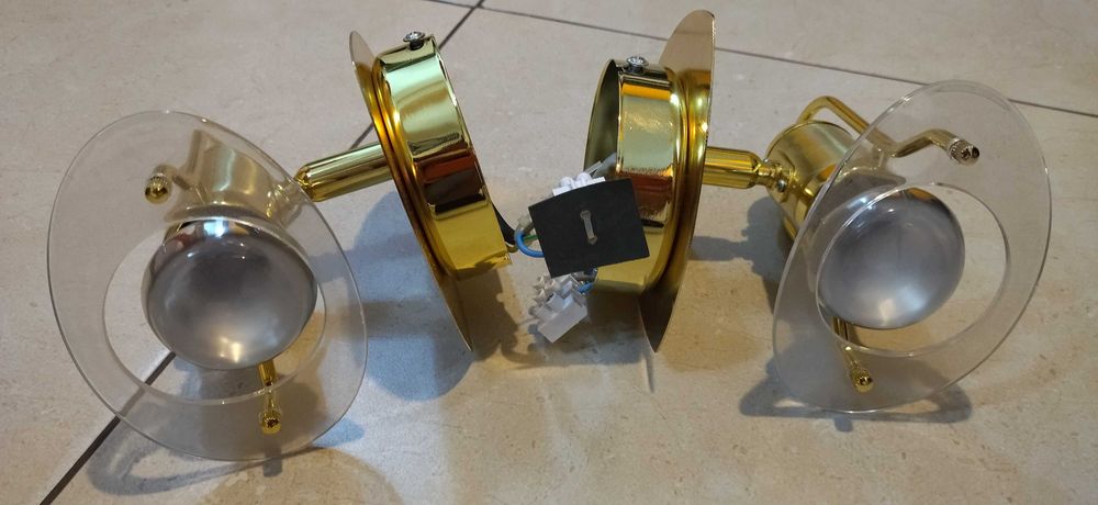 лампа "орел/сокол"; Спотове за стена, абажур за кухня/коридор