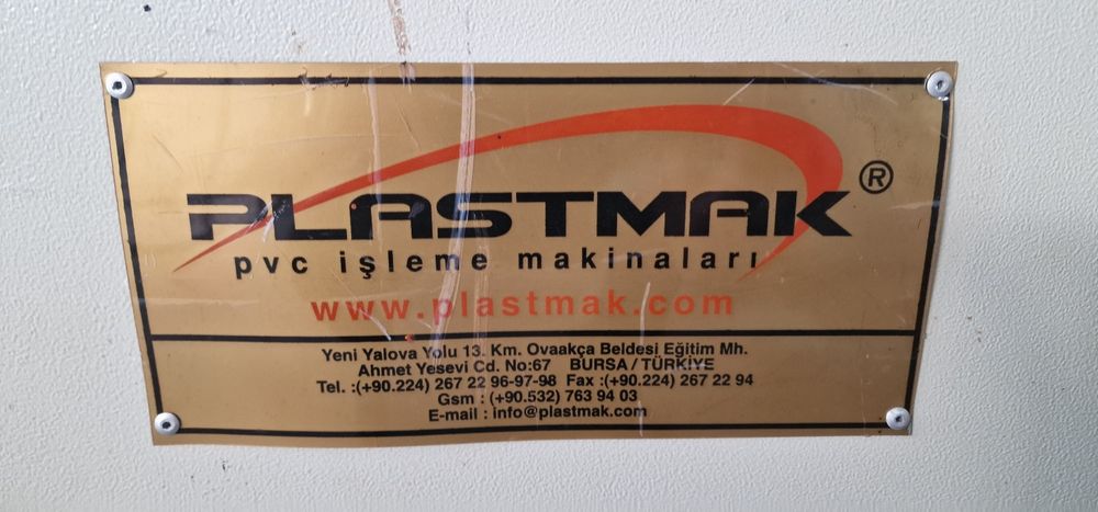 Едноглава лепачка Plastmak, за PVC дограма!