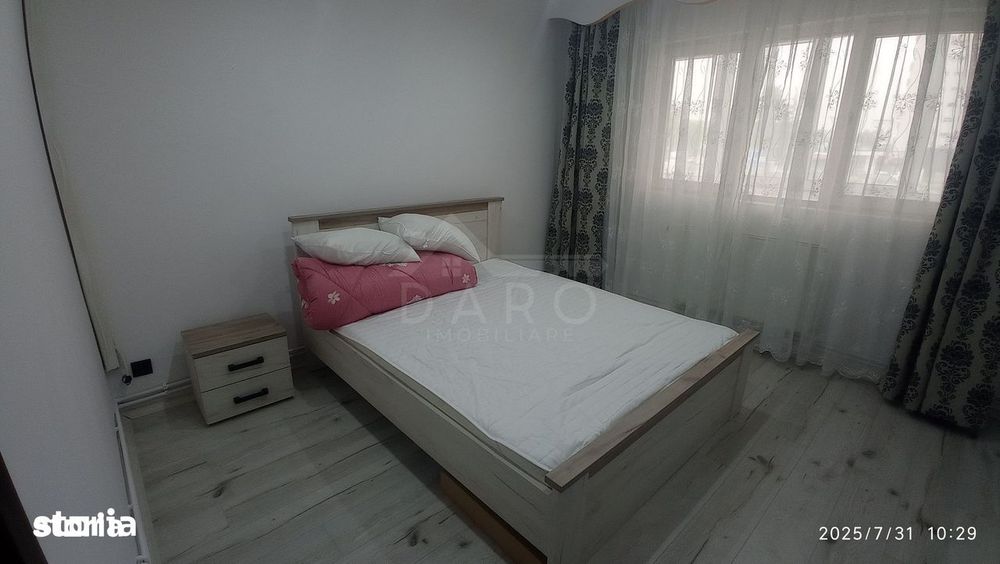 Inchiriez apartament cu 3 camere , zona Gara Mare (str Gh Doja)