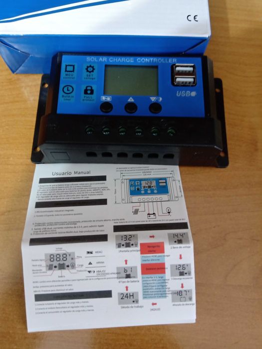 Соларен контролер за зареждане-MZA 100.